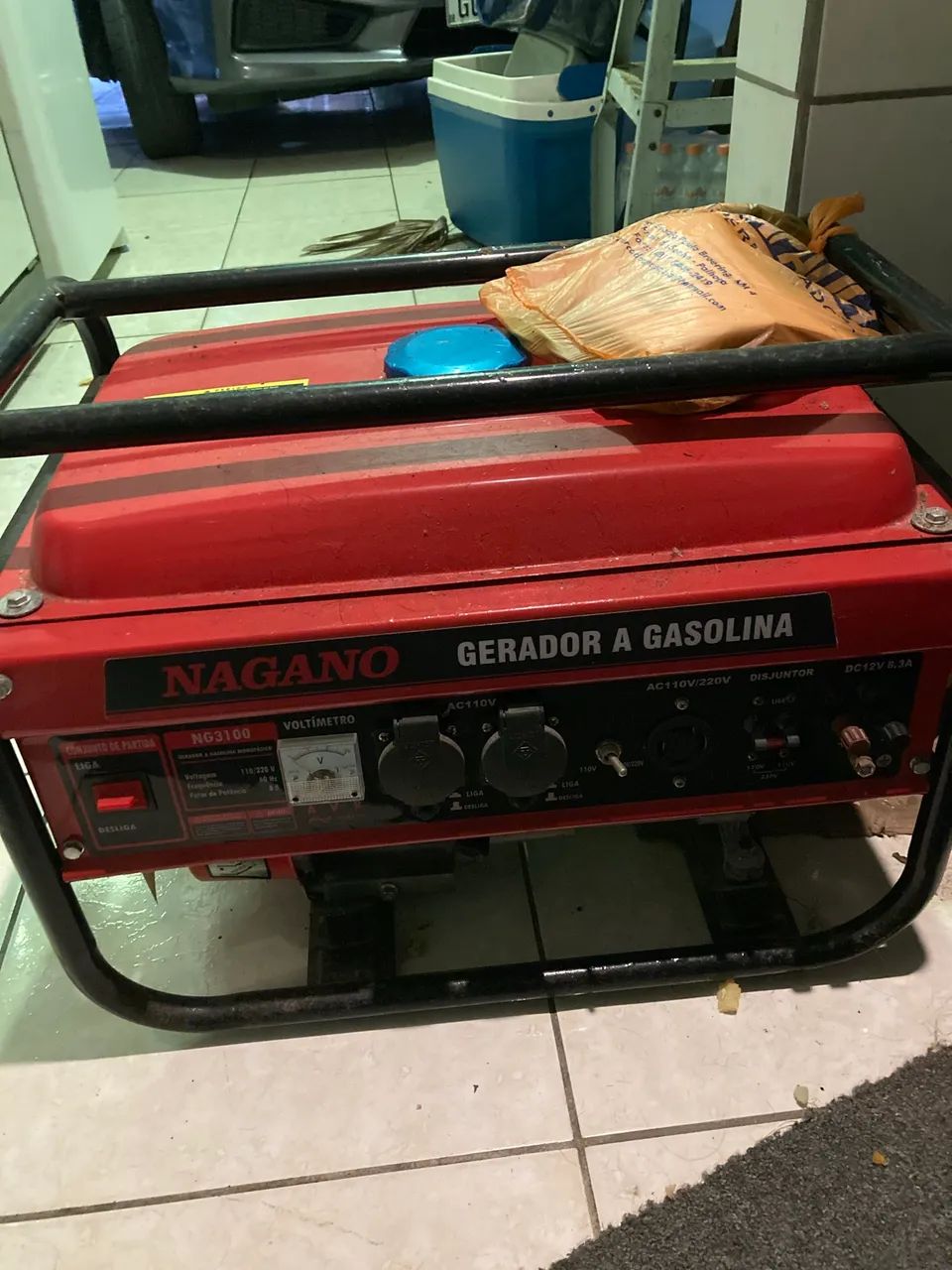 Gerador de energia à gasolina Nagano - Equipamentos Para Comércio