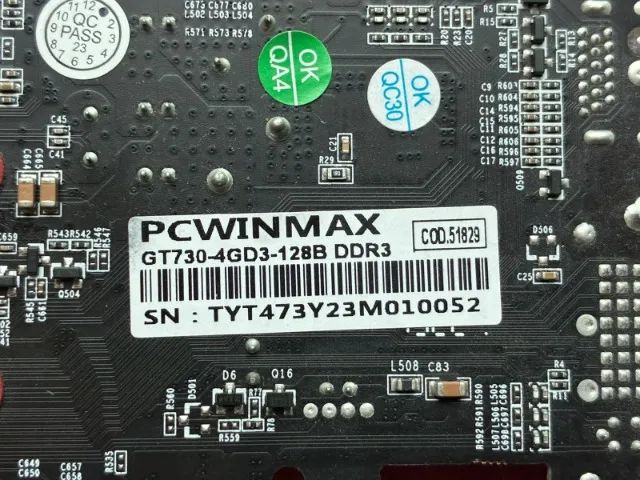 Placa de video GT 730 4gb NOVA - Foto 4