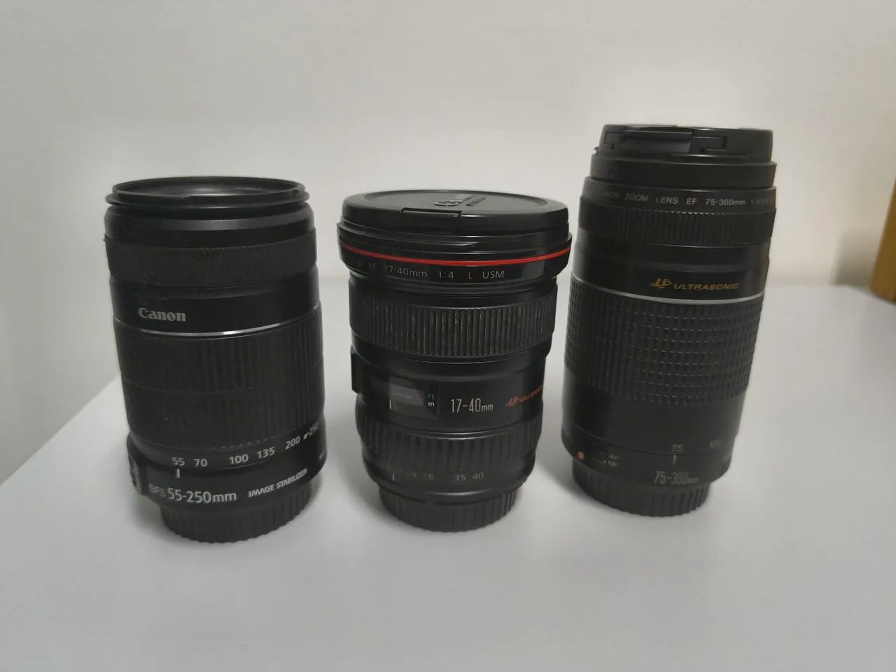 Kit de Lentes Cannon _ Profissional 
