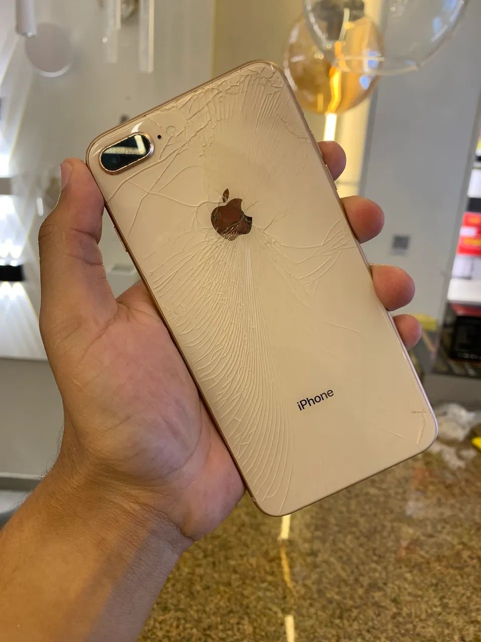 iPhone 8 Plus Gold 256GB - Detalhe nas Câmeras - Celulares e