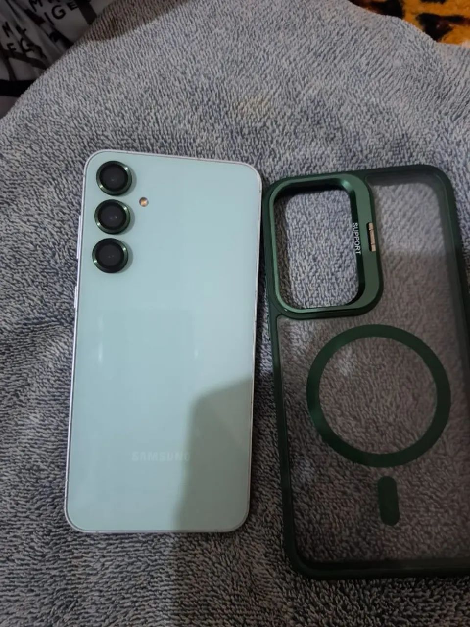  SAMSUNG GALAXY S23 FE 5G COM NOTA FISCAL E IMEI LIMPO APARELHO ORIGINAL E NOVO  - Foto 2