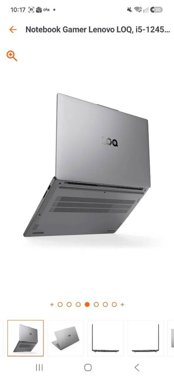 Notebook Gamer Lenovo LOQ RTX 4050 6GB - Foto 3