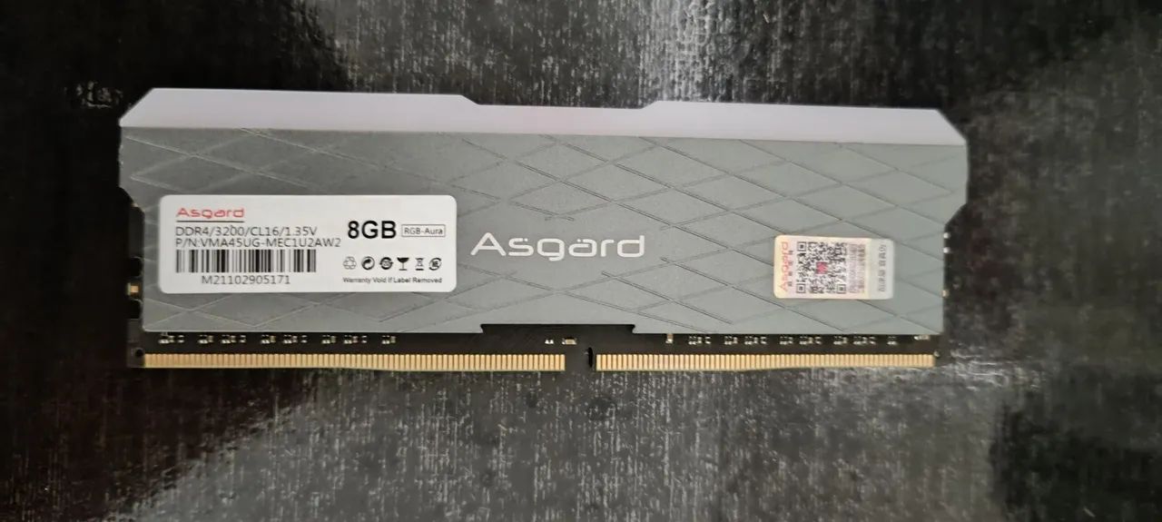 Memória DD4 COM RGB 8 GB DE RAM  - Foto 2