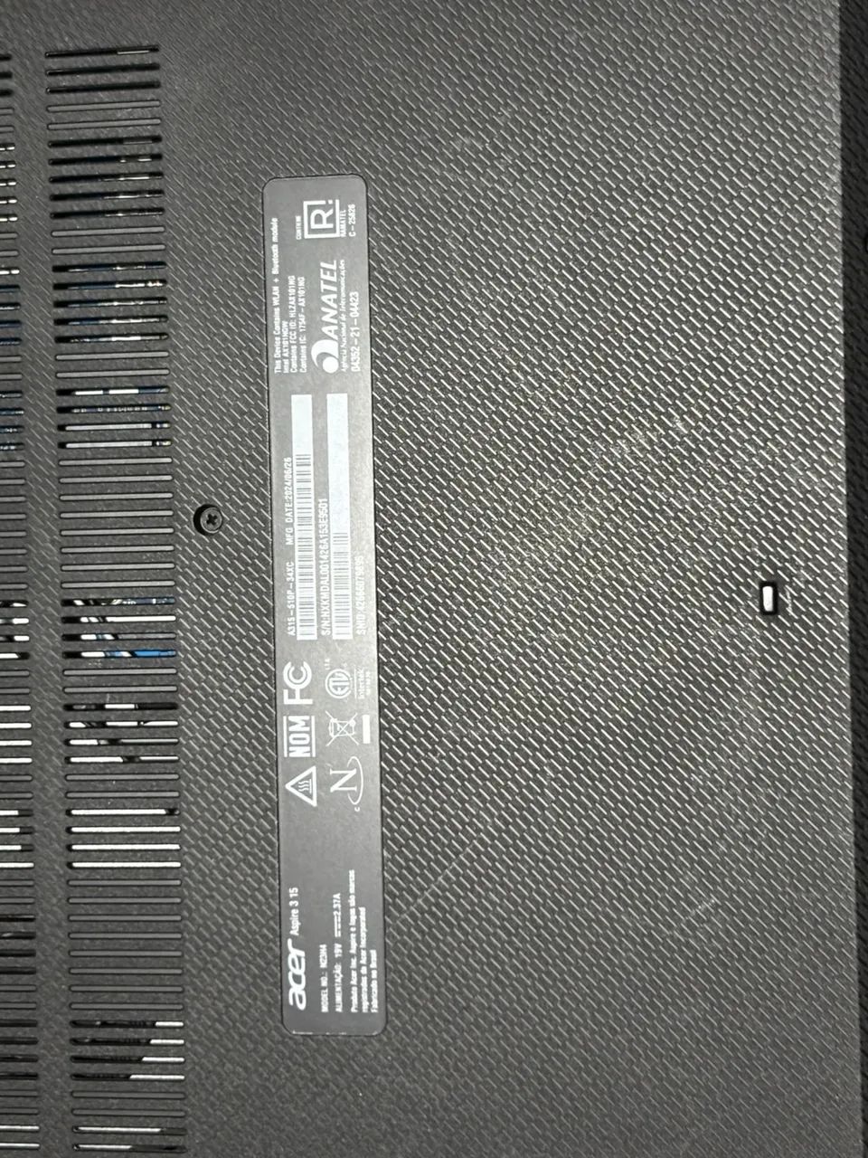 NOTEBOOK ACER ASPIRE 3 A315-510P À VENDA - Foto 3