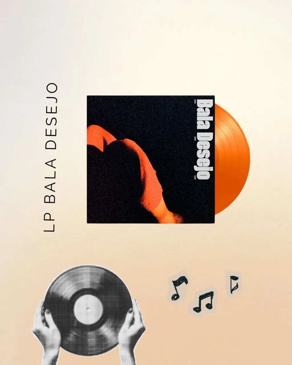 Vinil Bala Desejo - Sim Sim Sim  - Foto 3
