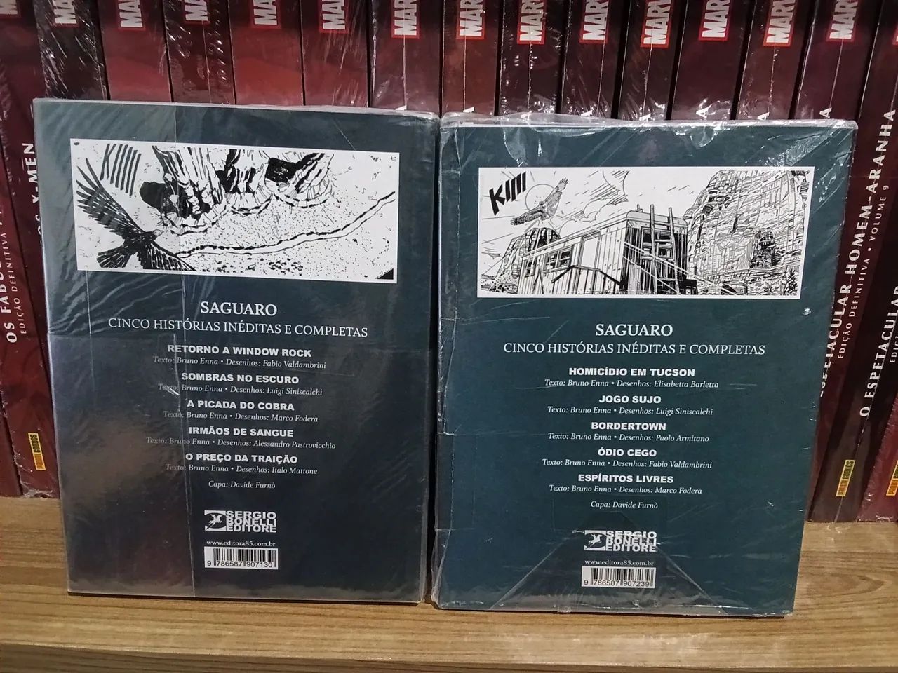 Hq Saguaro vol 1 e 2 - Editora 85 - Foto 2