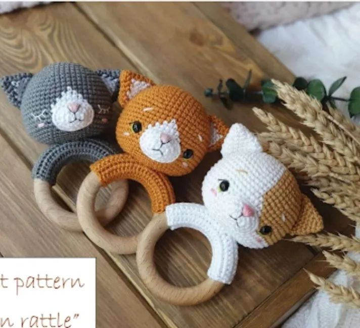 Chocalhos em amigurumi  - Foto 5