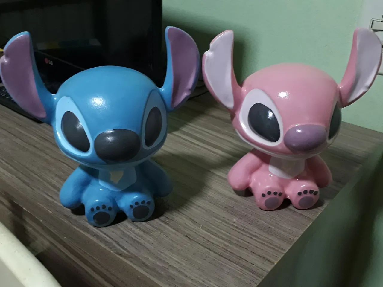 Boneco Stitch e Angel