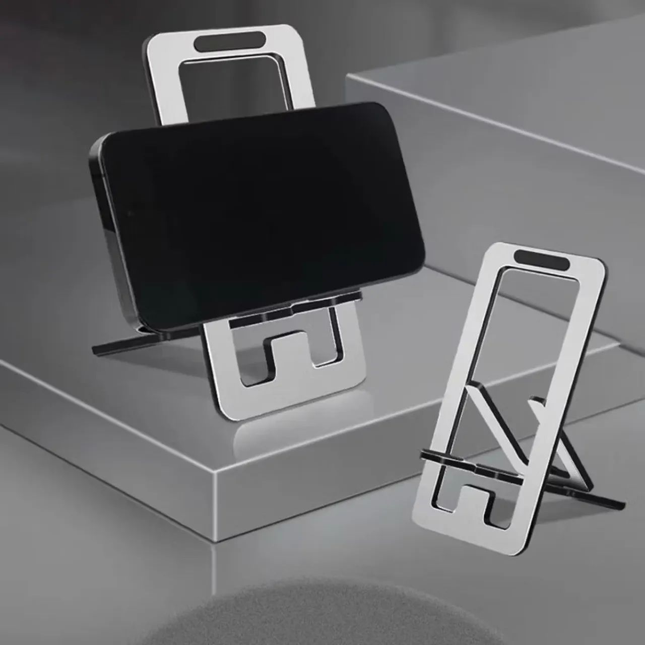 Suporte De Mesa Hrebos Para Celular Ajustável Hrebos