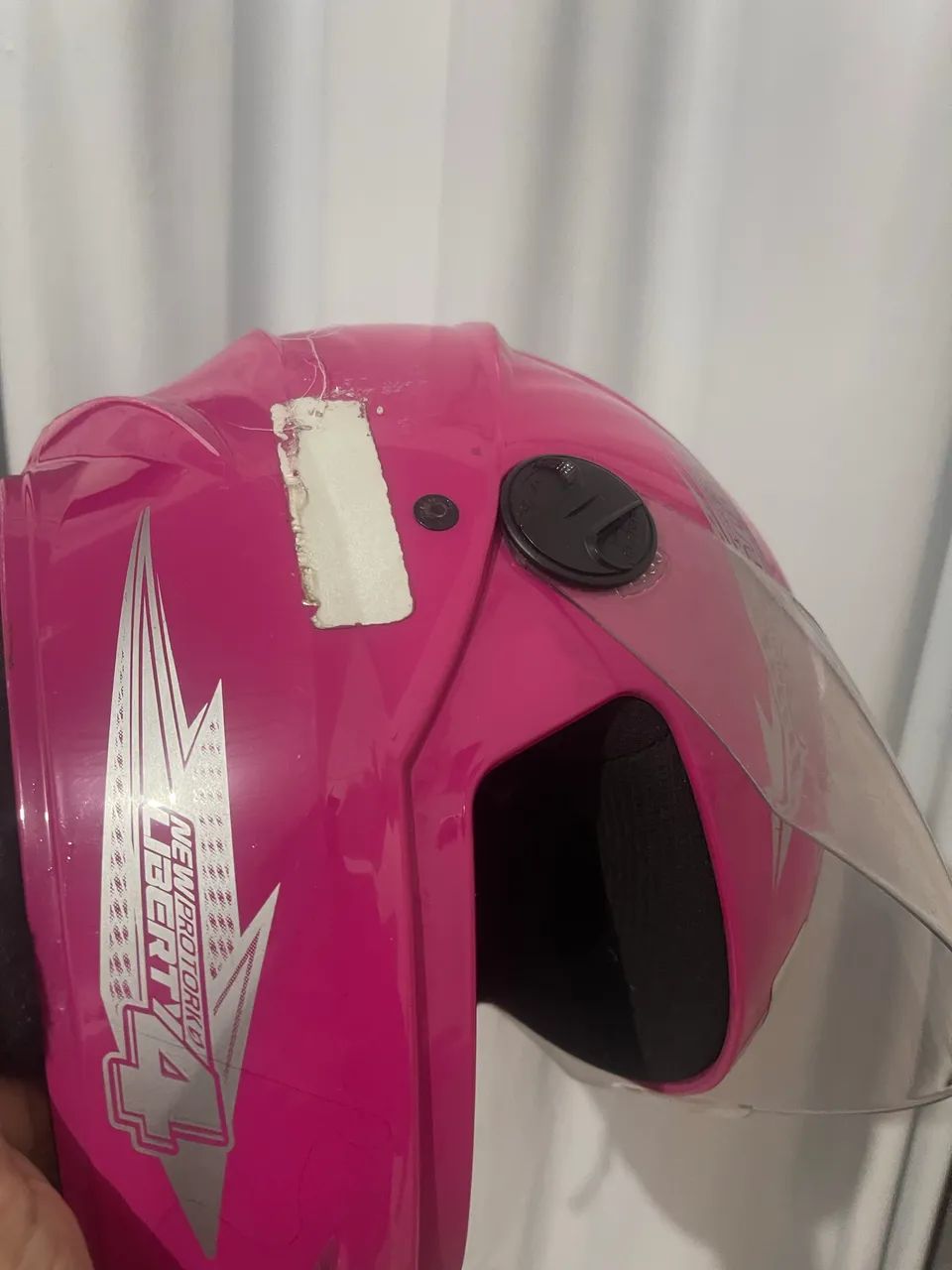 Capacete rosa  - Foto 4