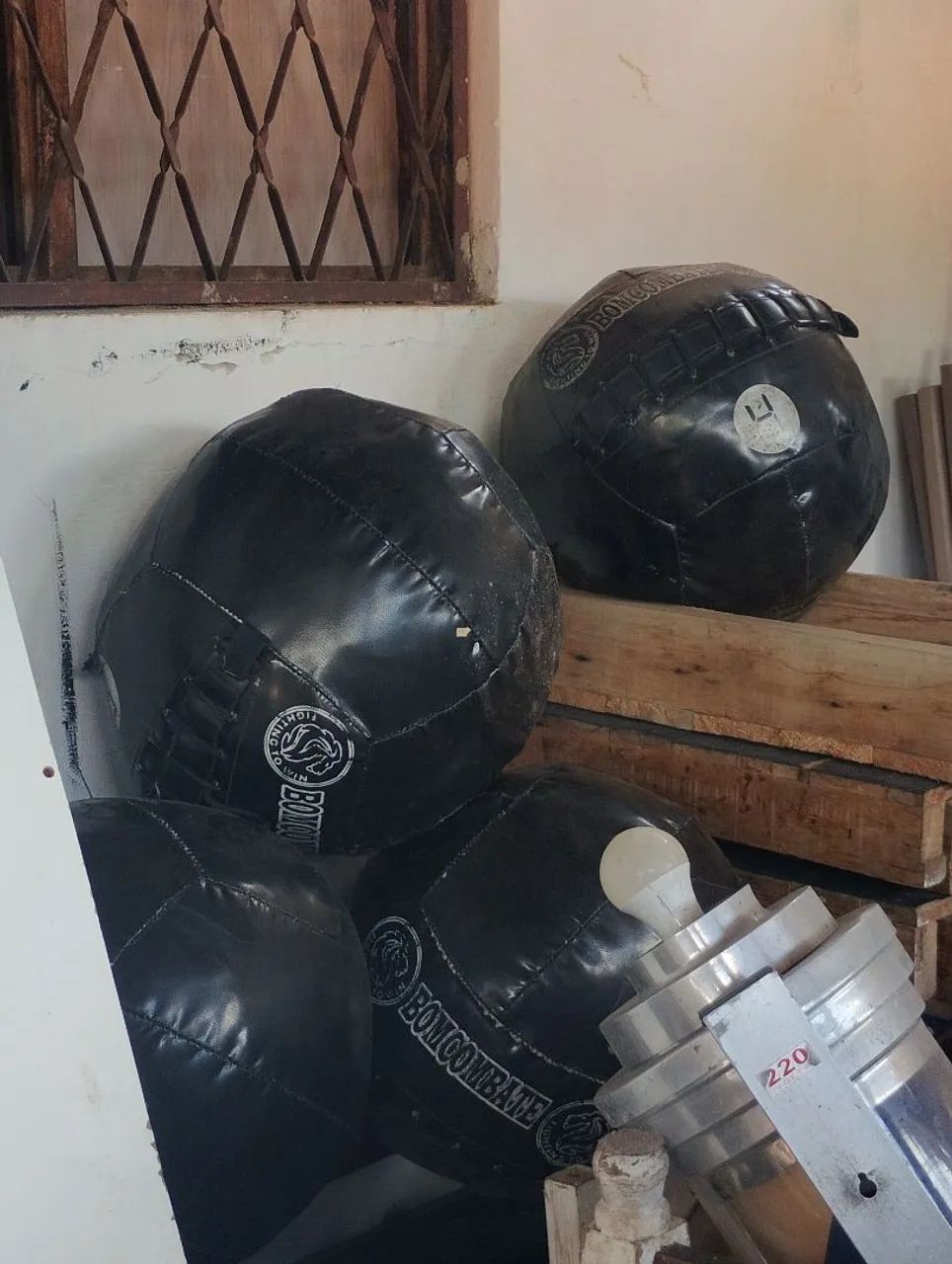 Wall ball para exercícios 