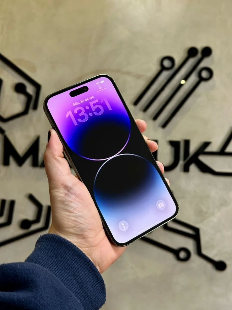 iPhone 14 Pro Max Deep Purple - 256GB (nota + garantia