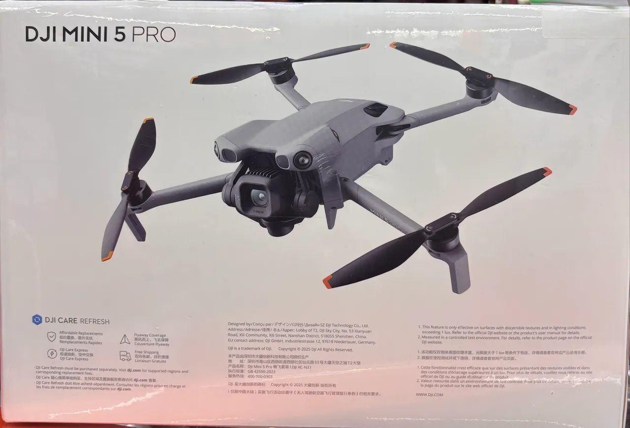 Drone DJI Mini 5 Pro Fly More Combo - Controle sem Tela - Completo   - Foto 2