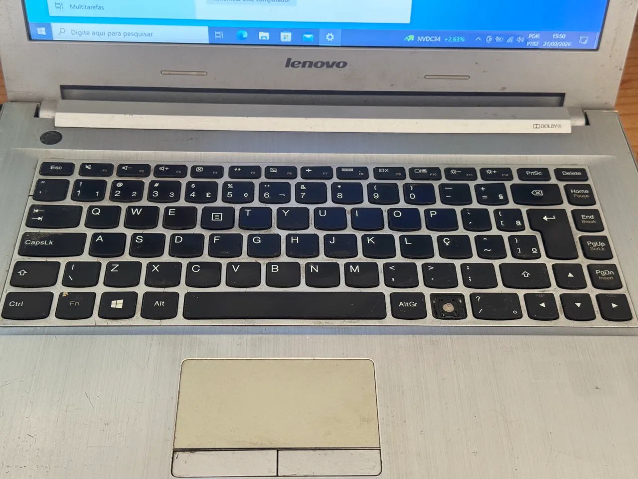 Notebook lenovo i7 SSD Placa de vídeo - Foto 3