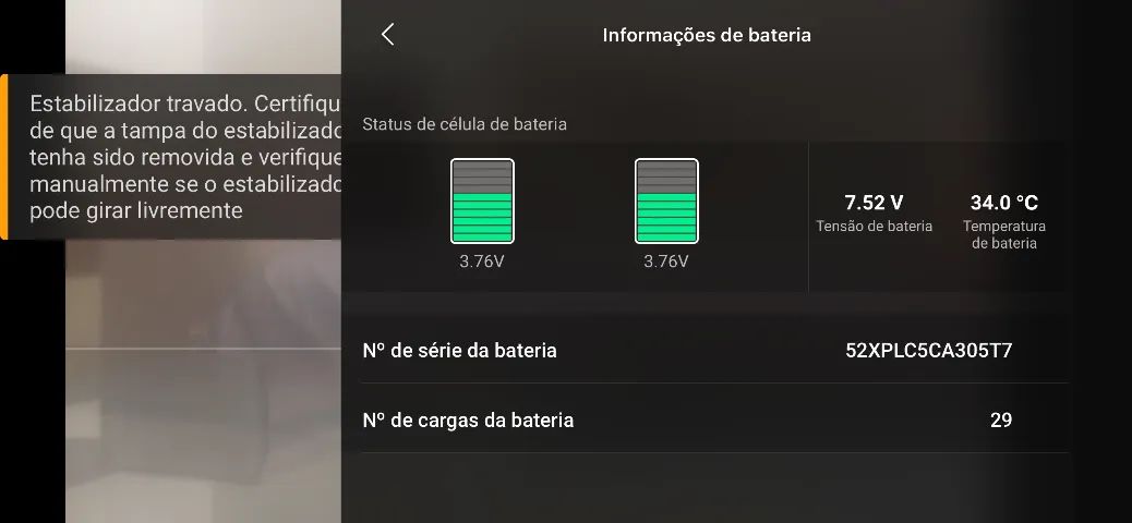 DJI Mini 3 com caixa e mochila - 25 ciclos  - Foto 2