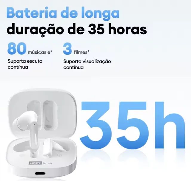 Fone De Ouvido Bluetooth Lenovo LE209 - Foto 2
