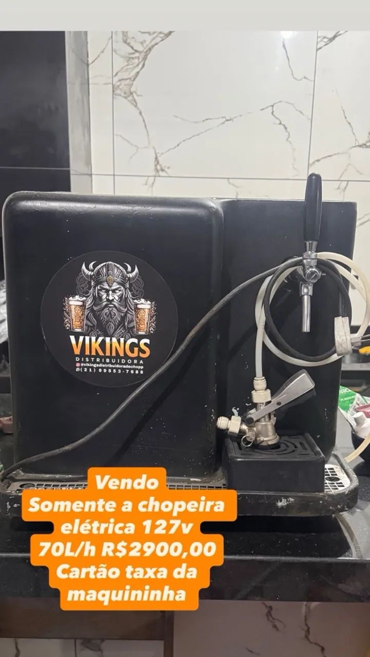 Venda de chopeiras elétrica ou a gelo