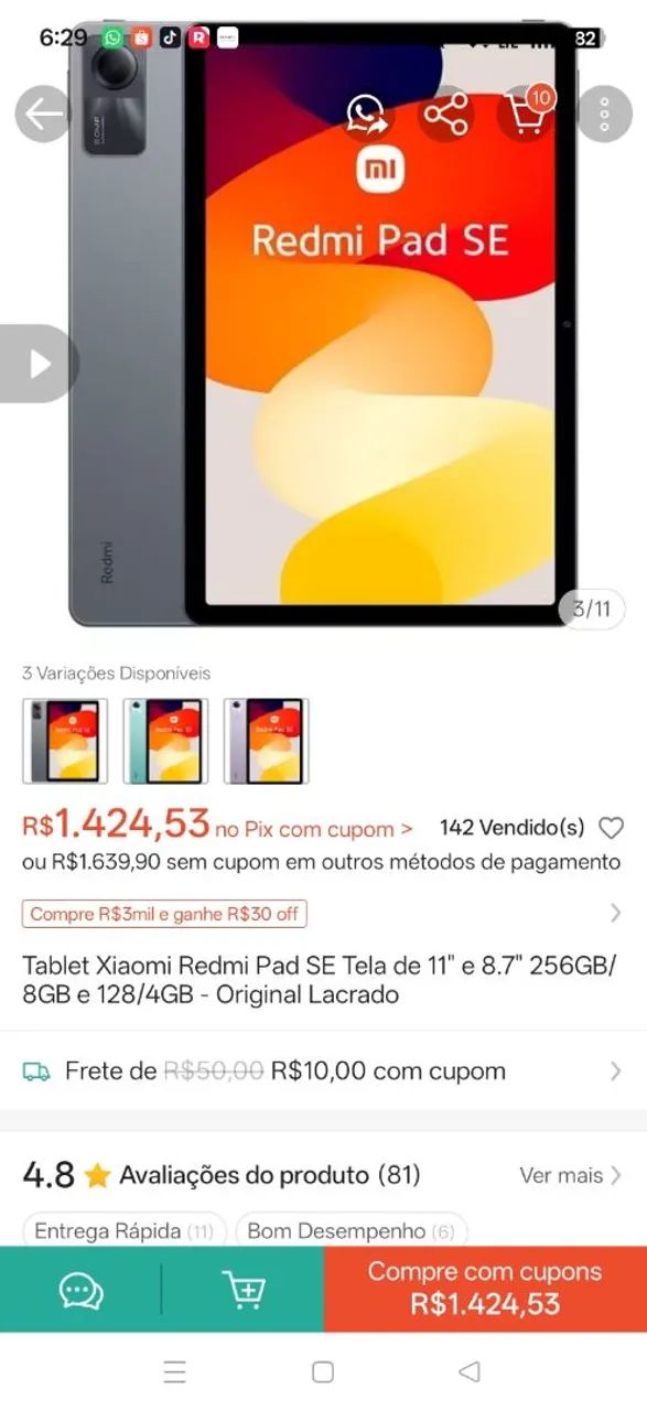 Iped redmi se11