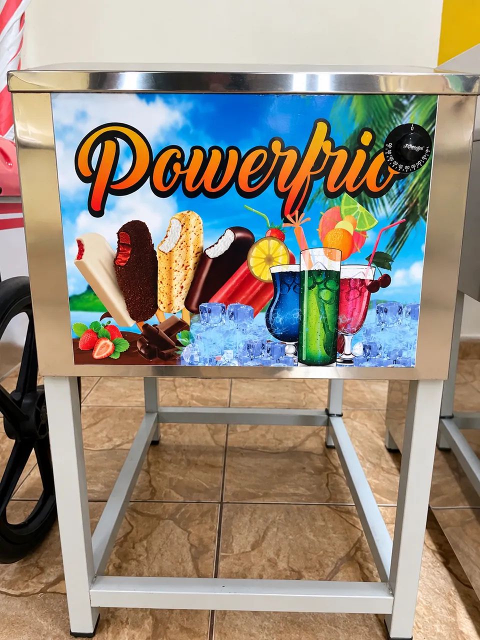 AQUECEDOR DE ÁGUA PARA PICOLÉ POWERFRIO - INOX