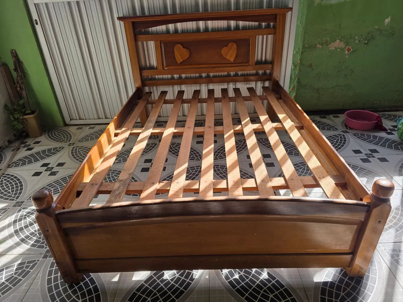 Cama de Madeira e Colchão - Foto 5