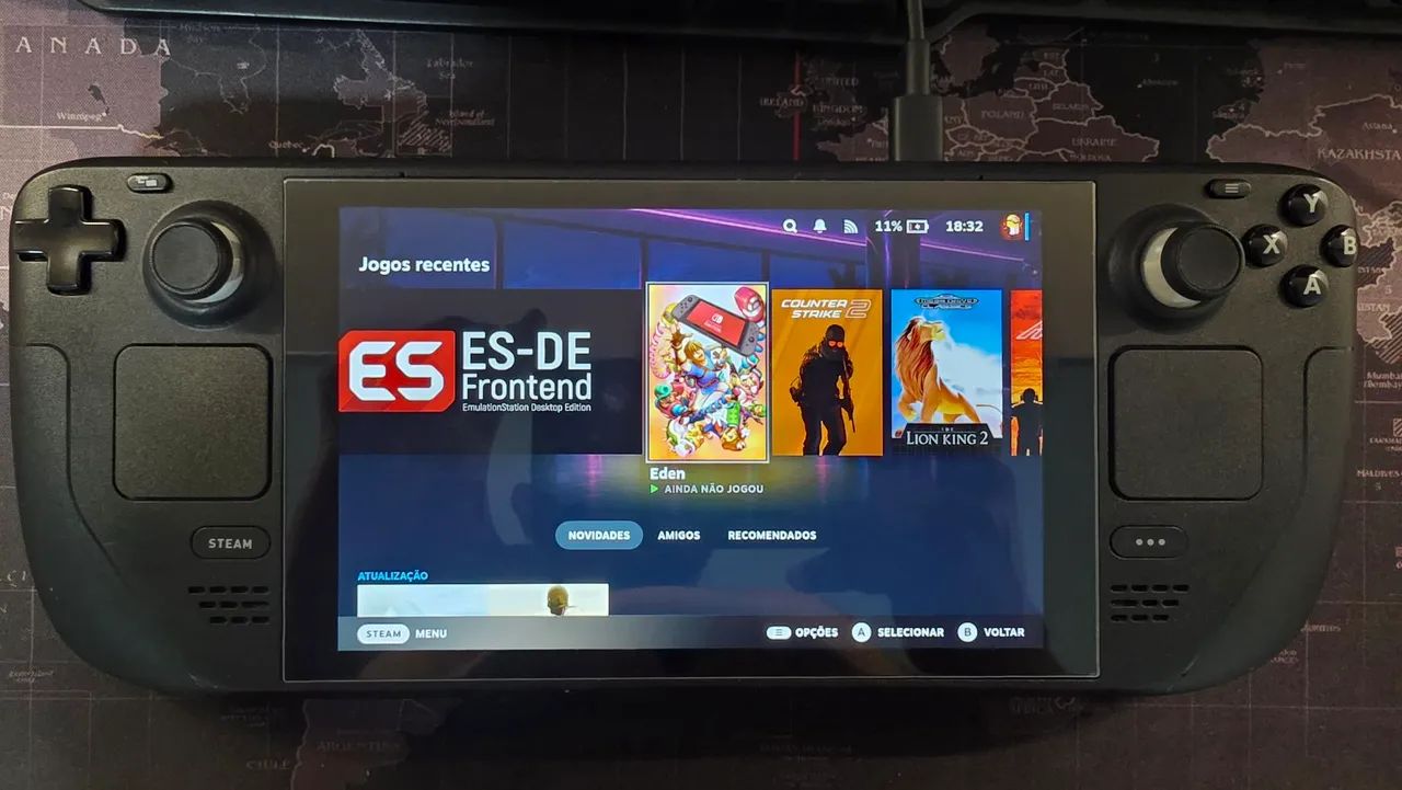 Steam Deck 256gb LCD + 512gb SD - Consoles de Vídeo Game - Centro