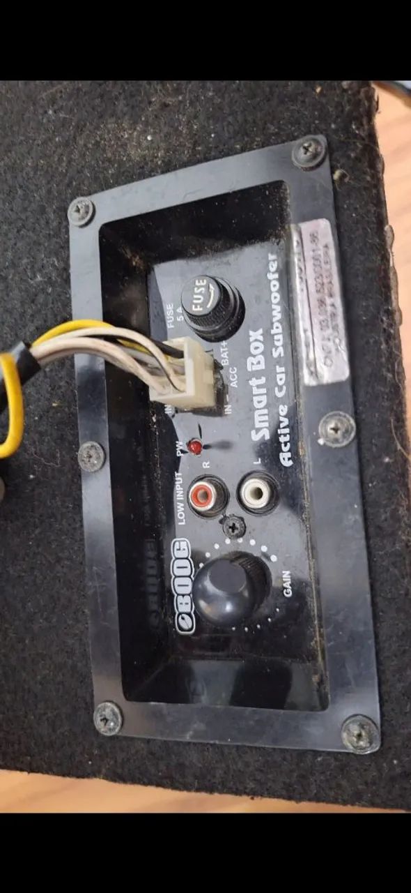 Caixa de som subwoofer com corneta  - Foto 3
