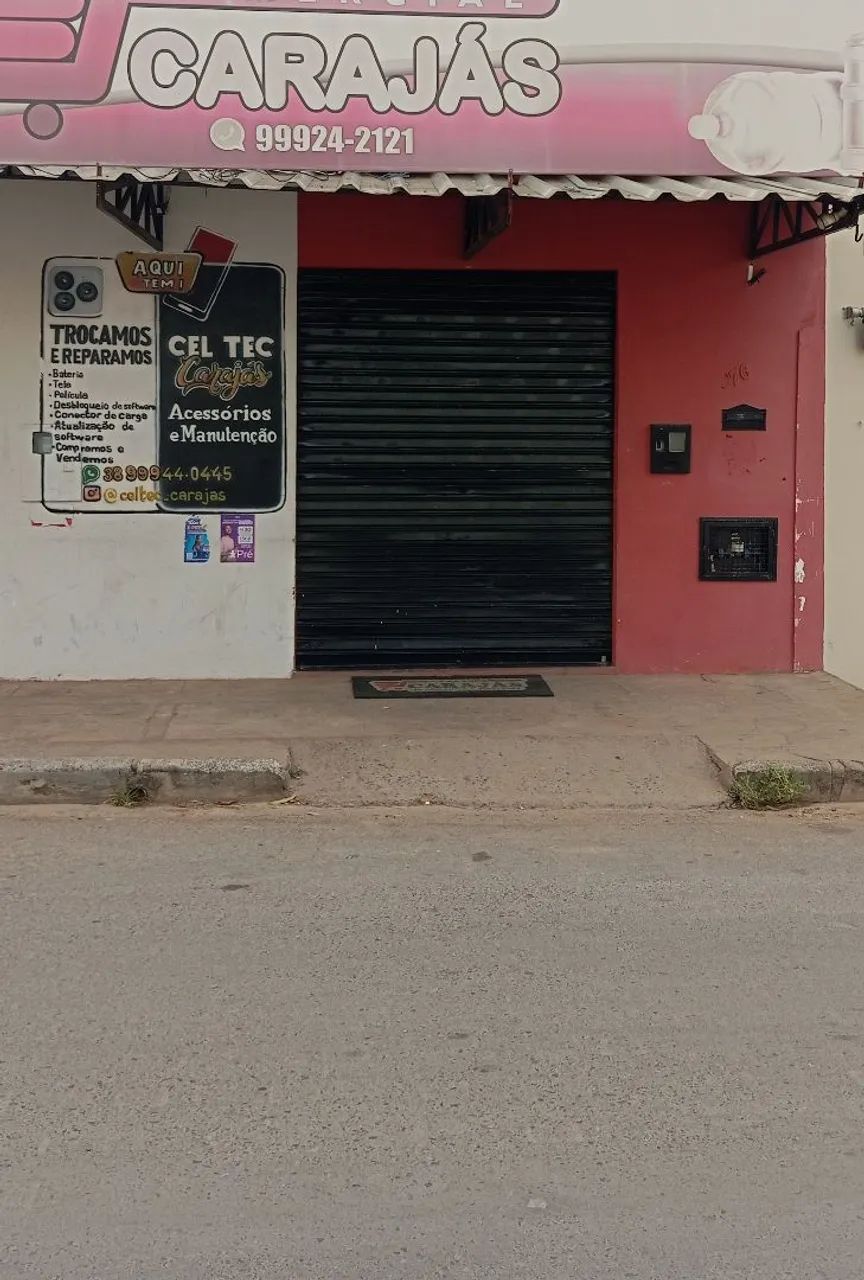 Alugo pronto comercial bairro Carmelo 
