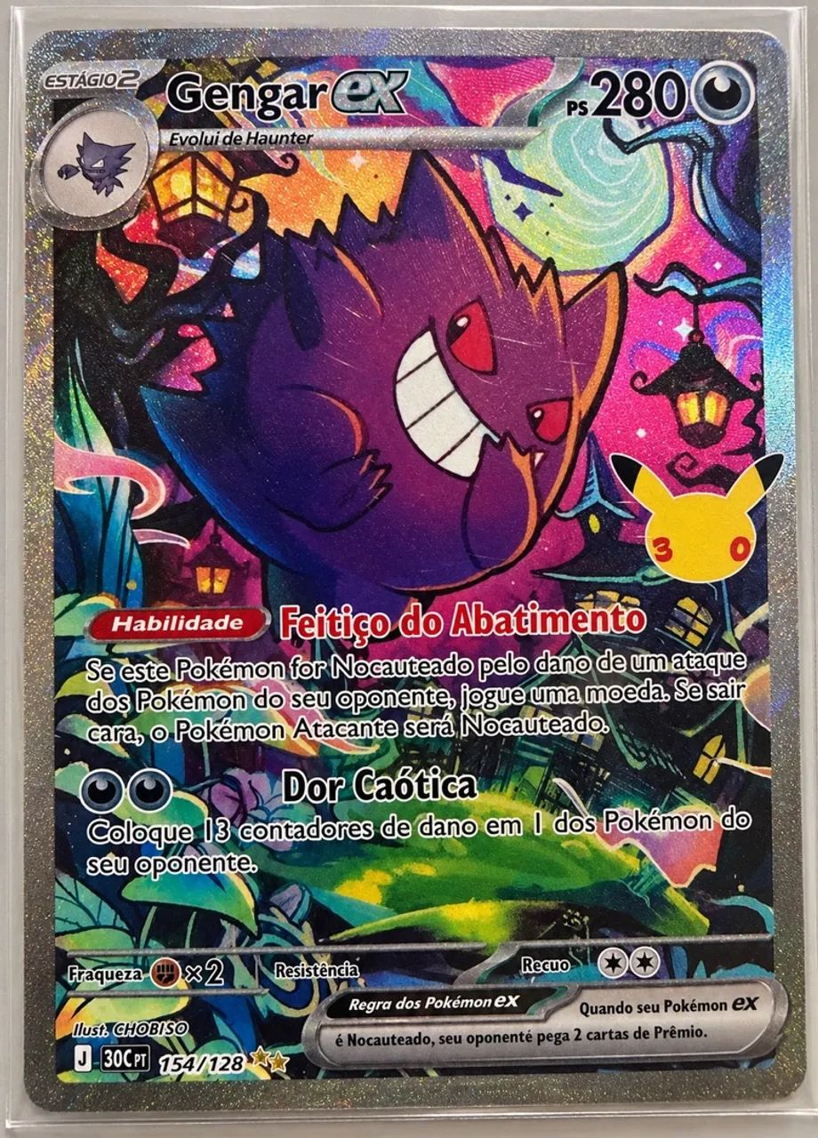 Gengar ex 154 30 anos