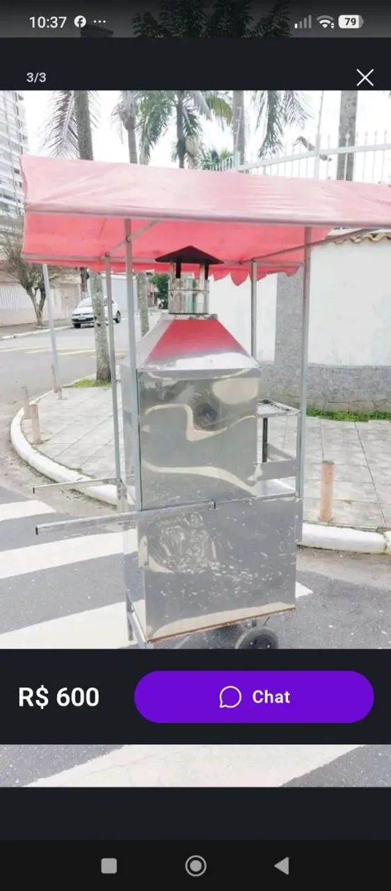Vendo carrinho de churrasco  - Foto 2