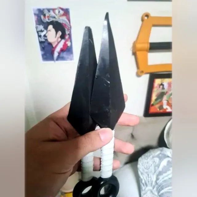 Kit Naruto Cosplay - Bandana Konoha + 2 Kunai - Foto 2