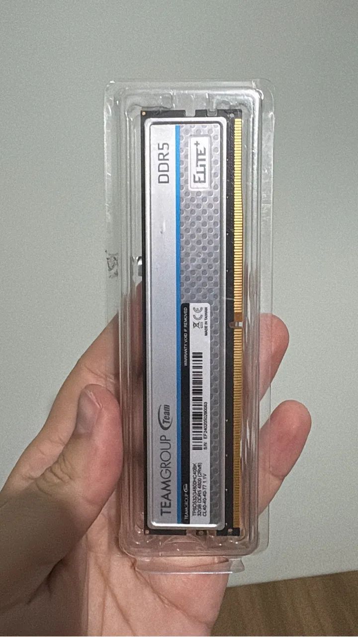 Memória RAM 32GB 4800MHZ CL40 Teamgroup Elite Plus - Foto 2