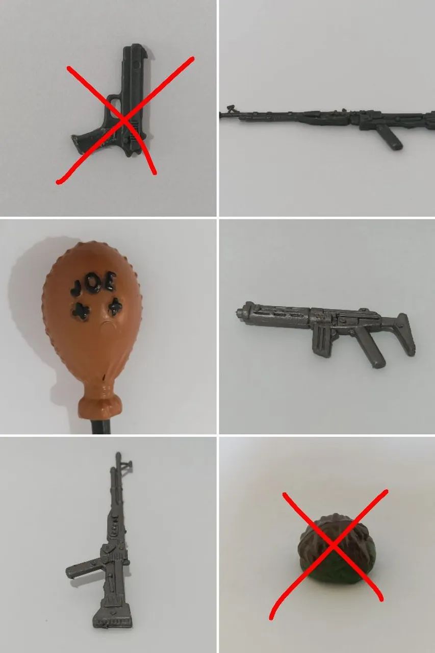 Comandos Em Ação Gi Joe acessórios 