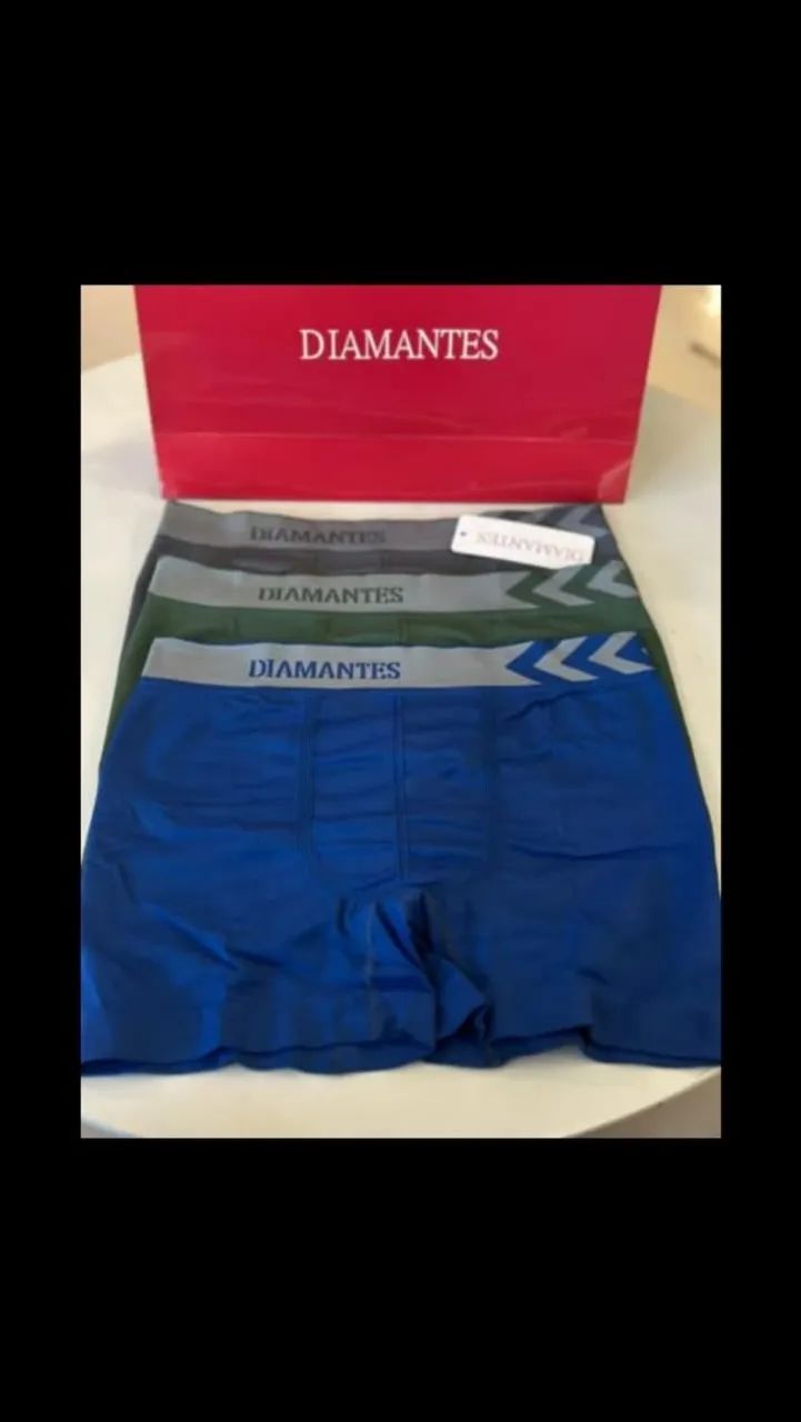 Cuecas boxers Diamantes - Foto 4