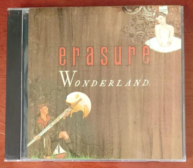 CD - Erasure - Wonderland -1986 (CONSERVADO)