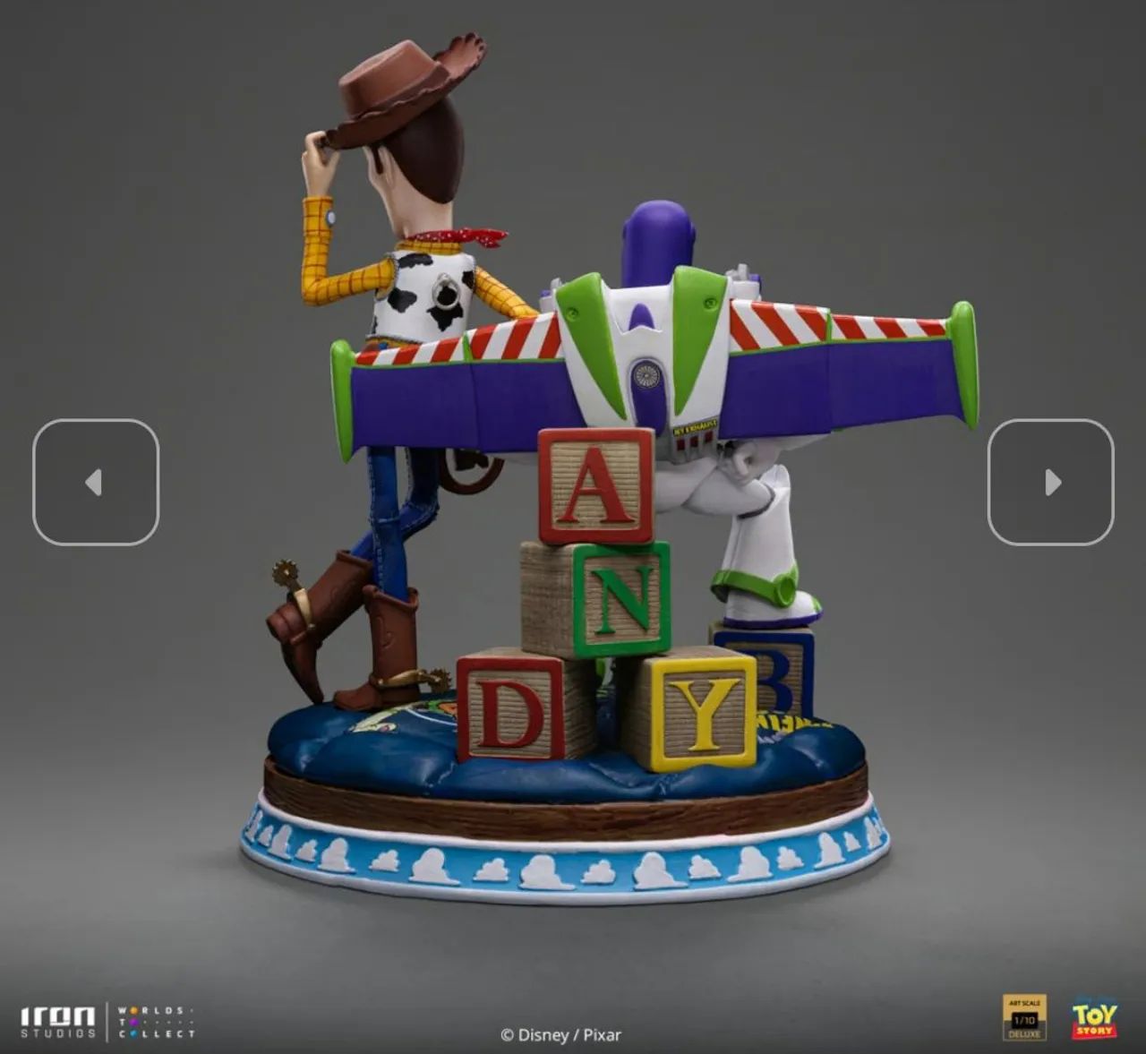 Buzz & Woody Deluxe Iron Studios Toy Story - Foto 4
