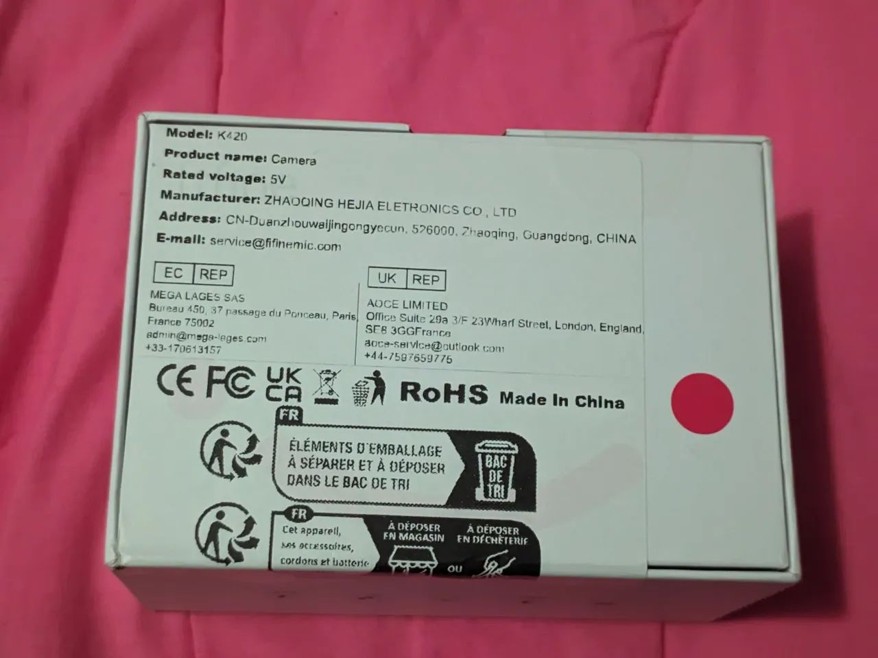 WEBCAM Fifine K420 1440P 30FPS - NUNCA USADA!  - Foto 4