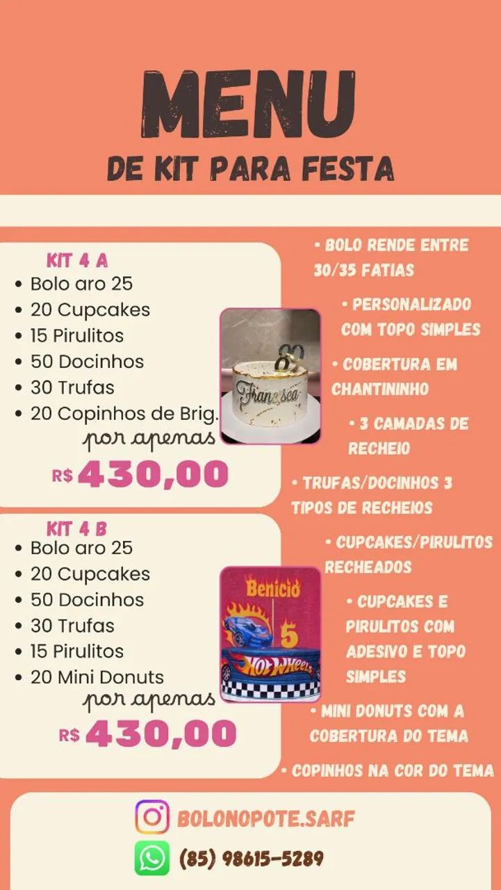 Kit Festa (doces) - Foto 4