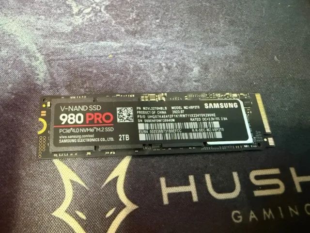 SSD Samsung 980 PRO 2TB NVMe M.2 - Armazenamento - Água Verde