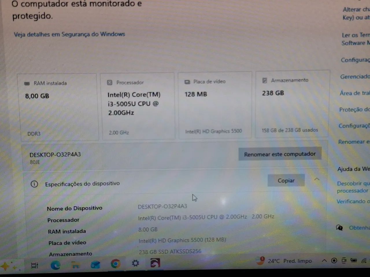 Vendo ou troco notebook Lenovo - Foto 3