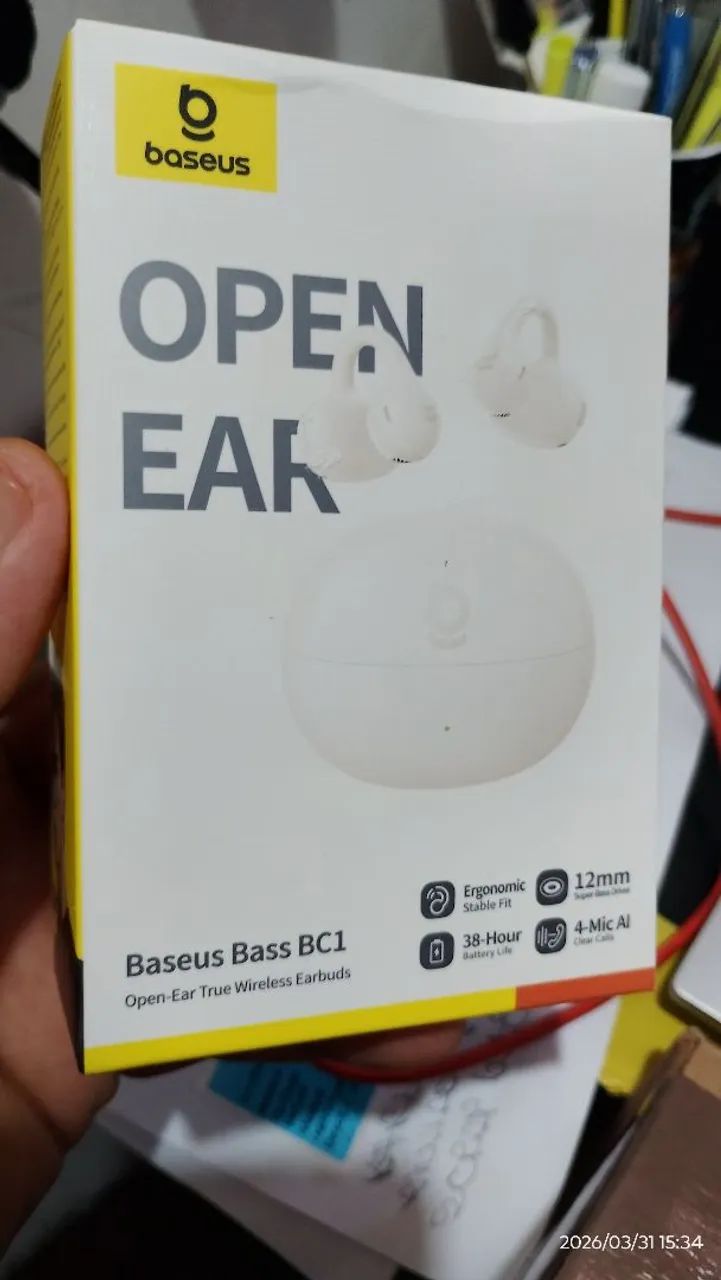 Fone Baseus Open Ear Clip-On 