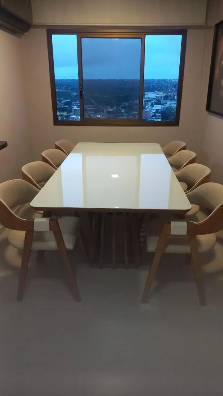 MESA ELENA MADEIRA MACIÇA  - Foto 5