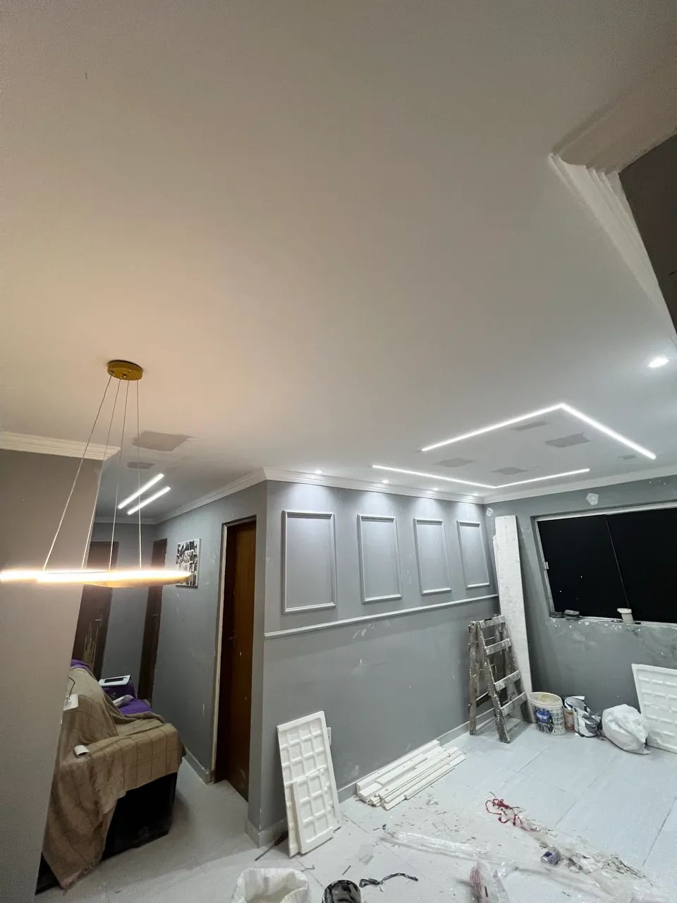 Gesso e elétrica de alta qualidade  - Foto 4
