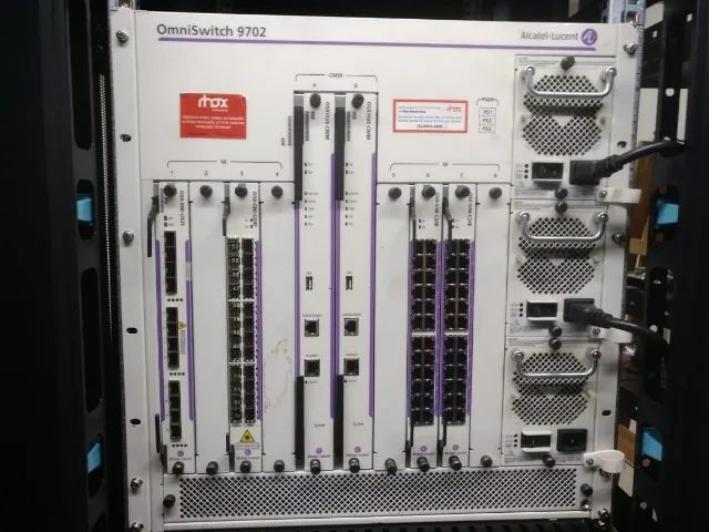 Switch de rede chassis 8 slots - Alcatel-Lucent - Datacenter  Marca: Alcatel-Lucent Modelo