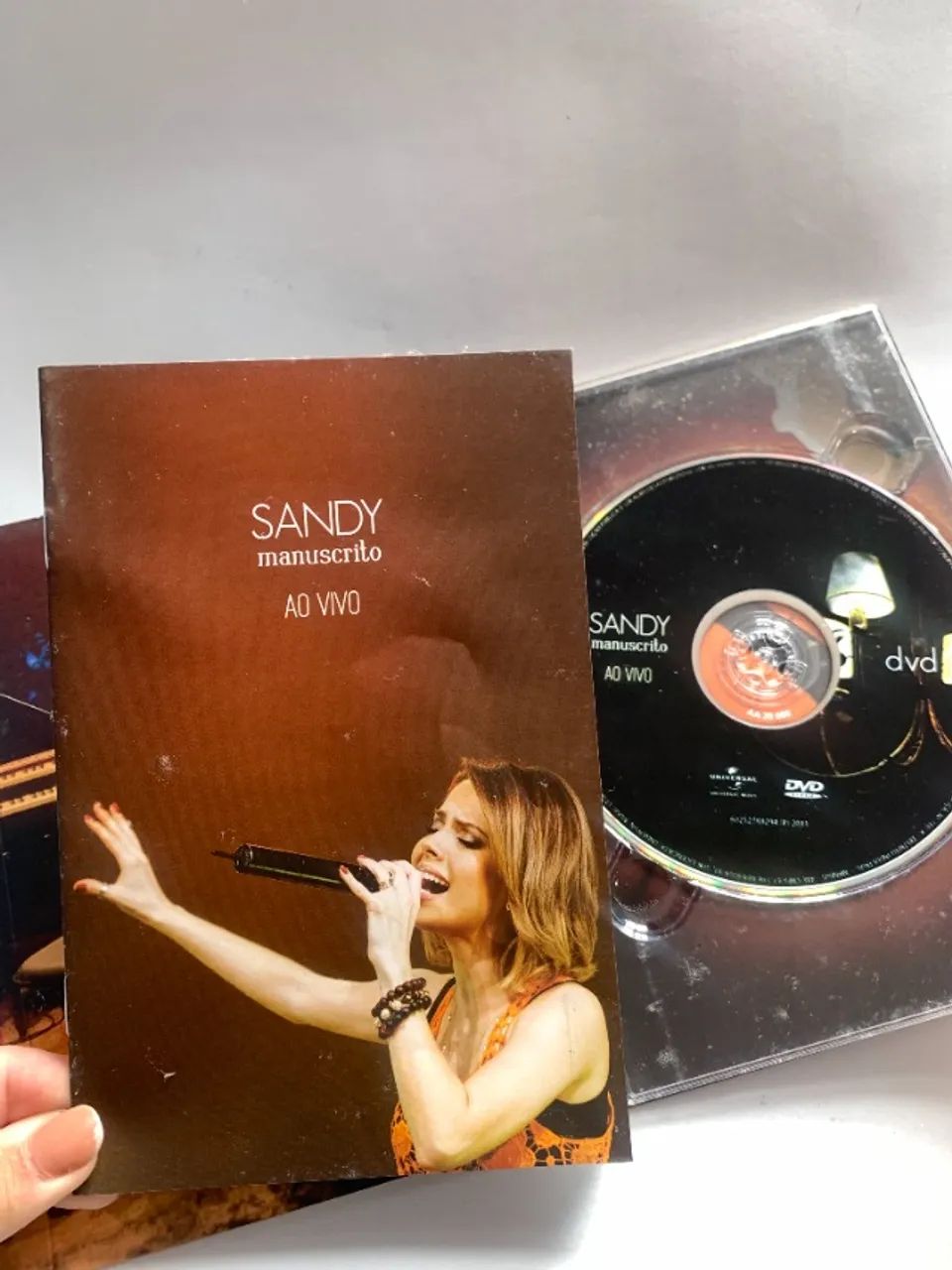 Sandy - Manuscrito (CD + DVD original) - Foto 3