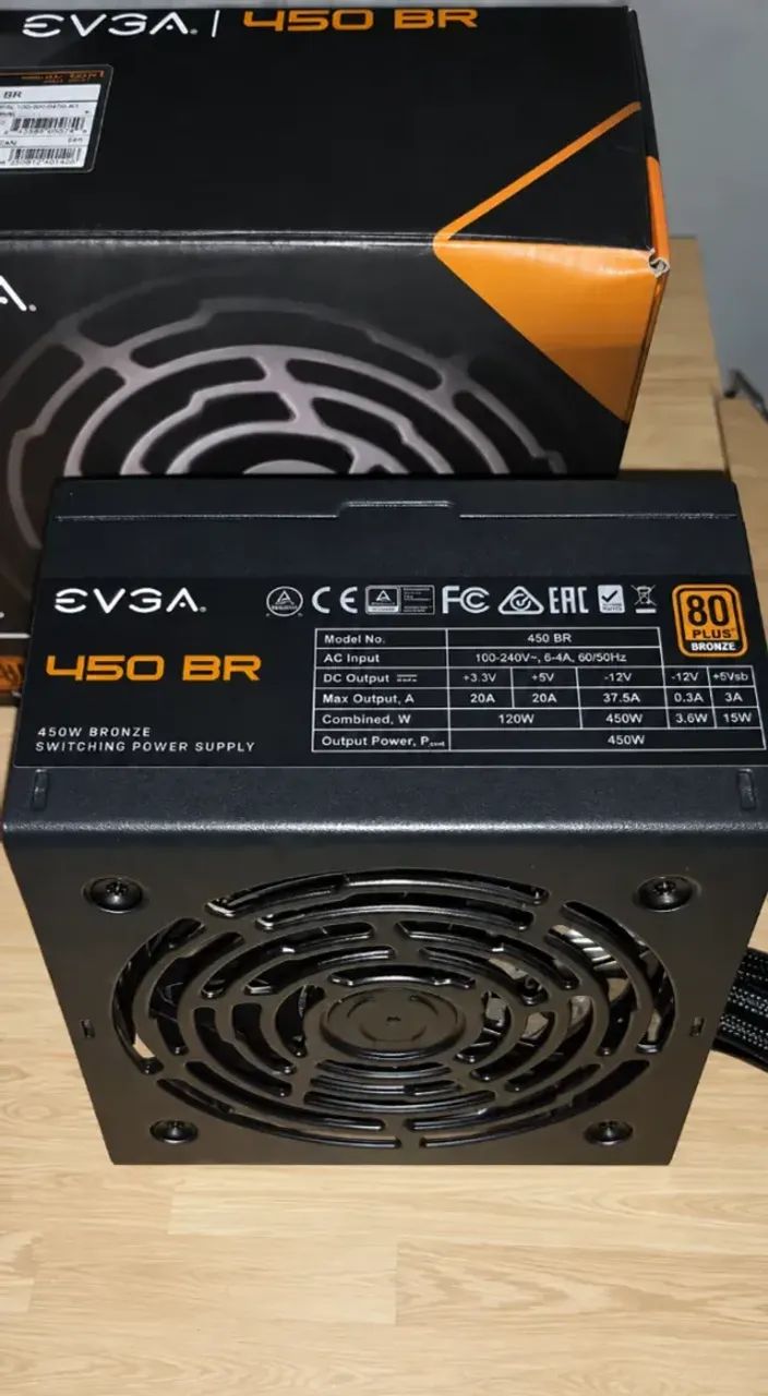 Fonte EVGA 80+ 