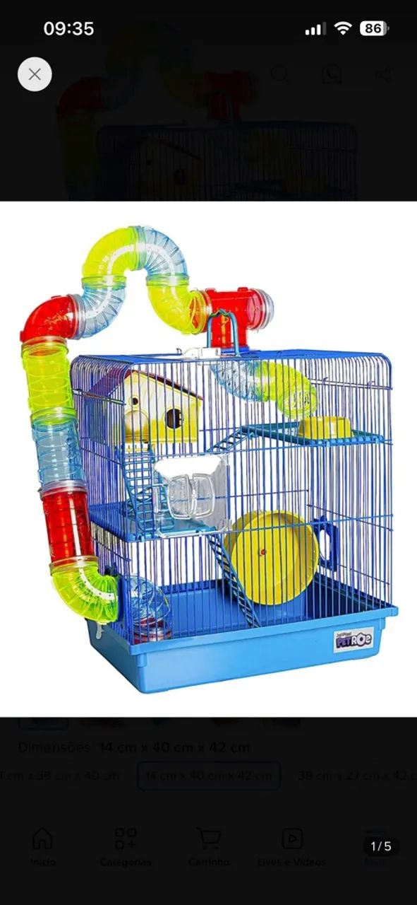 Gaiola Hamster  - Foto 4