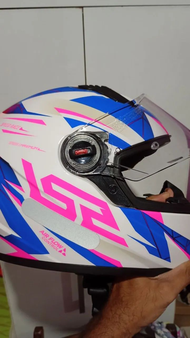 CAPACETE LS2 DRAZE ORIGINAL, ESTADO DE NOVO - Foto 3