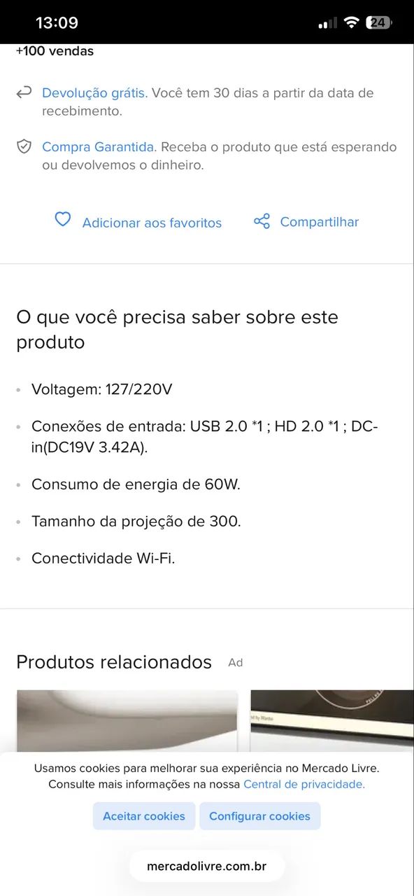 Projetor Byintek U80 Max  - Foto 5