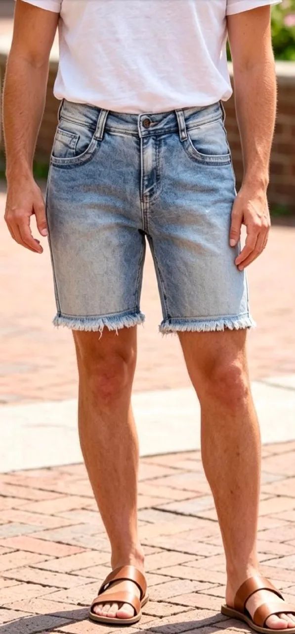 Bermuda Hering Masculina - Foto 2