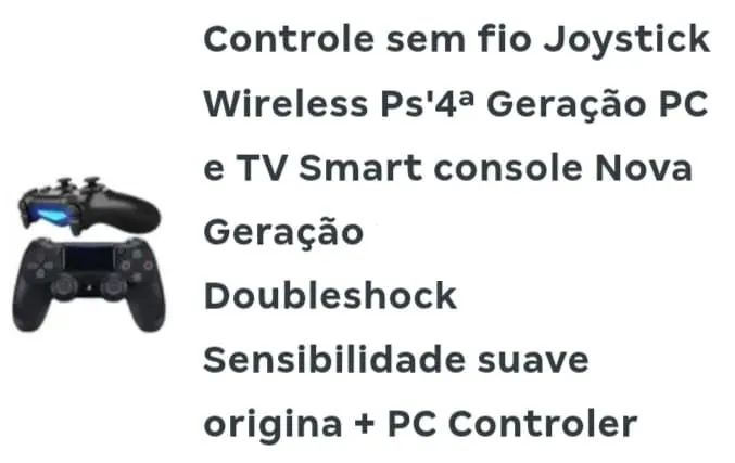 Controle PS4 DualShock - Foto 4
